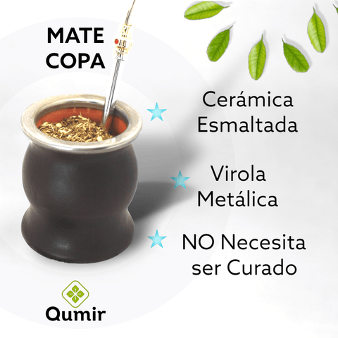 Mate Copa de Ceramica - Qumir