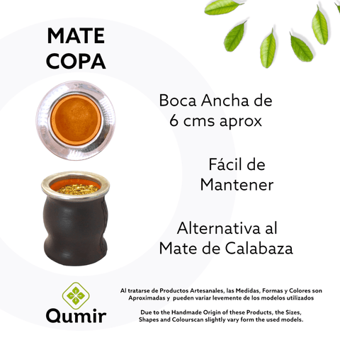 Mate Copa de Ceramica - Qumir