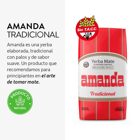 Amanda 1 Kg Yerba Mate - Qumir