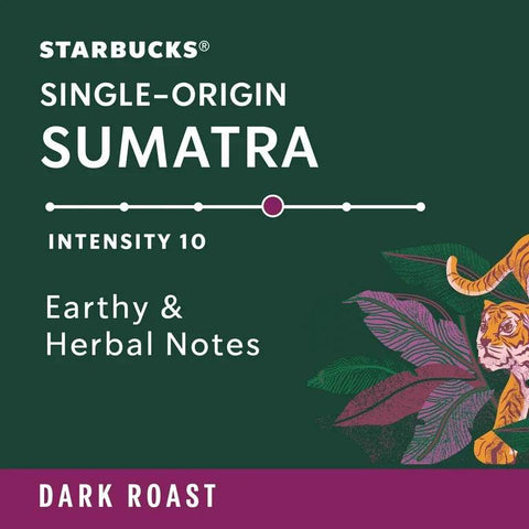 Starbucks Sumatra para Nespresso 10 Capsulas - Qumir