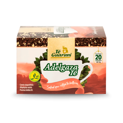 Té Adelgazante Guaraní Display, 20 Saquitos - Qumir