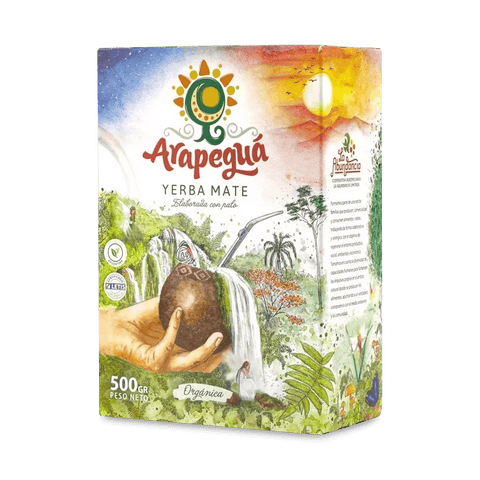 Yerba Mate Organica Certificada Arapeguá 500 Grs - Qumir