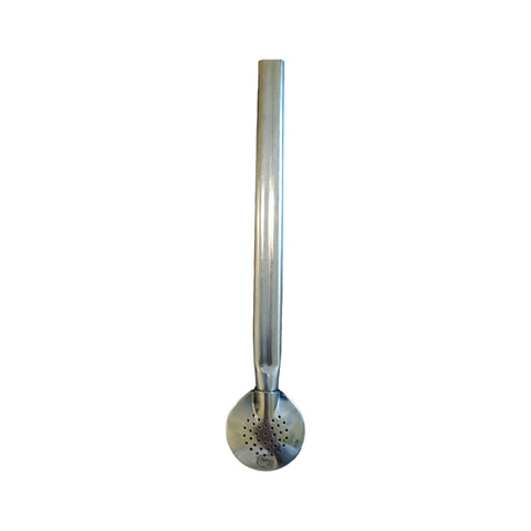 Bombilla de Acero Inoxidable Chata 17 cms - Qumir