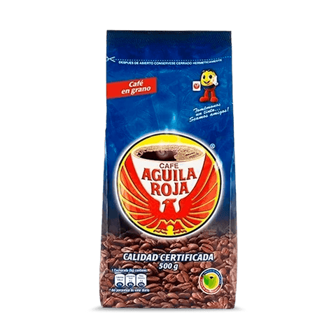 Aguila Roja Grano Café Tostado 500g - Qumir