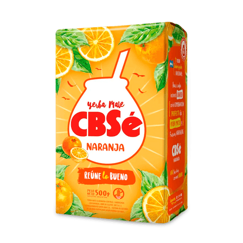 Cbse Naranja Yerba Mate 500 Grs - Qumir