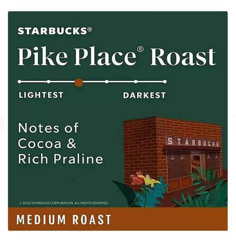 Pack Café Starbucks 40 Cápsulas Pike Place Compatibles Nespresso - Qumir