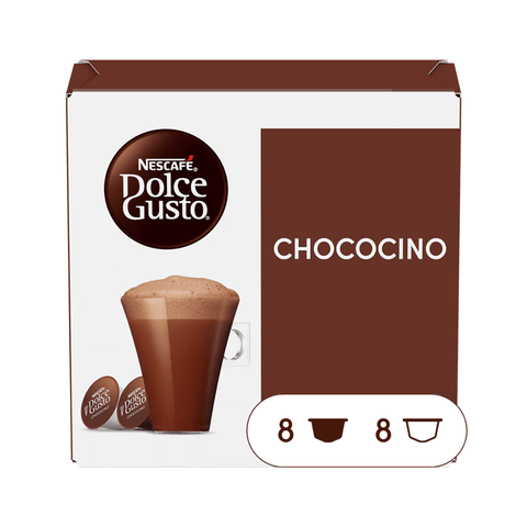 Dolce Gusto Chococino - Cápsulas de Café, 16 Cápsulas - Qumir