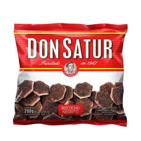 Don Satur Bizcochitos Negritos 200 Grs - Qumir