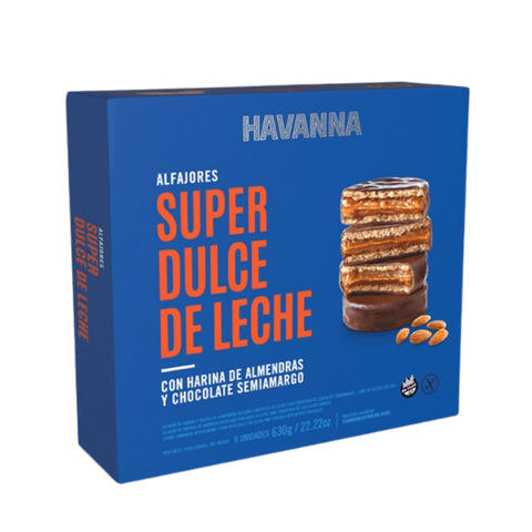 Havanna Alfajores Super Dulce de Leche 4 Uds Sin Gluten - Qumir