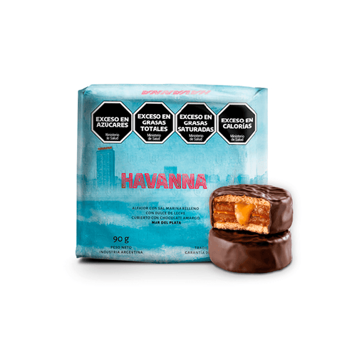Havanna Alfajores Mar del Plata 4 Uds - Qumir