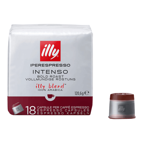 Pack Café Illy 108 Capsulas Iperespresso Intenso - 6 Uds - Qumir