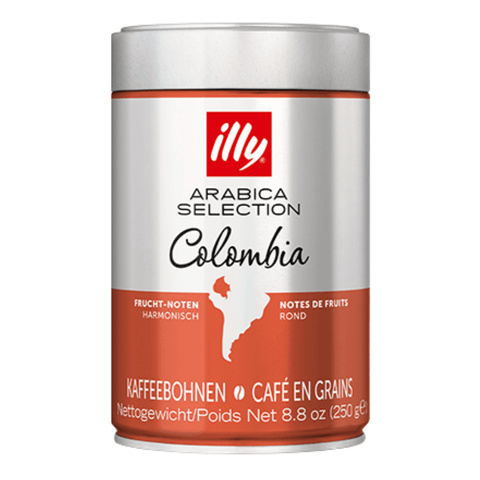 Illy Arabica Selection Colombia café en grano lata 250 g - Qumir