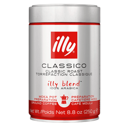 Pack Café Illy Molido Moka Clasico 250 Grs - 6 Uds - Qumir