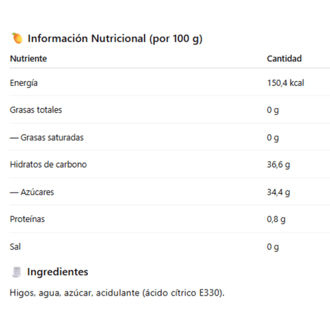 Brevas en Almibar El Dorado 790 Grs - Qumir