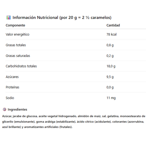 Flynn Paff Caramelos 70 uds