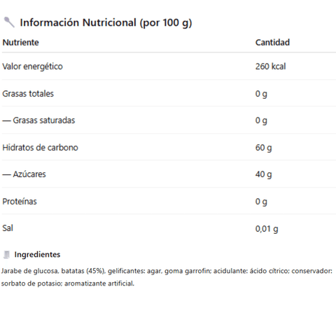 Dulce de Batata La Campagnola 700 Grs - Qumir