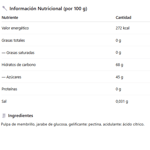 Dulce de Membrillo La Campagnola 700 Grs - Qumir