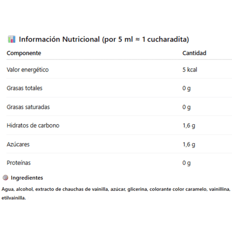 Extracto de Vainilla Monte Cudine 120 ml - Qumir