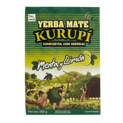 Kurupi Yerba Mate con Menta y Limon 500 Grs - Qumir