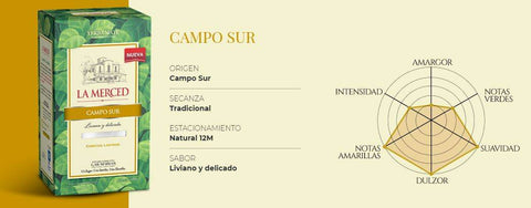 La Merced Campo Sur Yerba Mate 500 Grs - Qumir