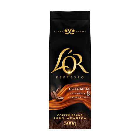 L'OR Espresso Colombia en Granos 500 Grs - Qumir