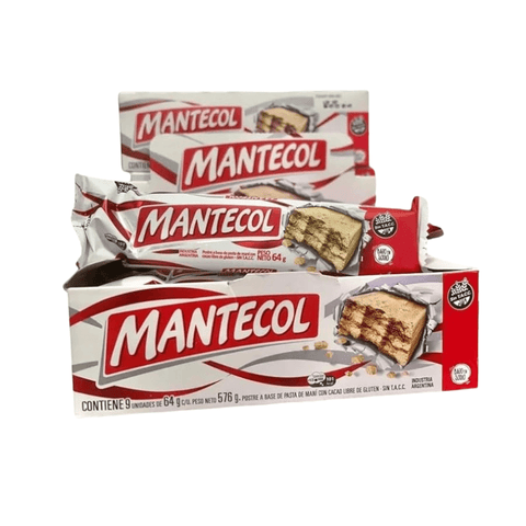 Mantecol Clásico Argentino - Caja de 9 Unidades de 64 Grs - Qumir