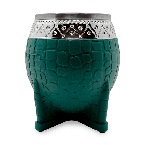 Mate Imperial Torpedo Verde Acero Inox 200 ml - Qumir