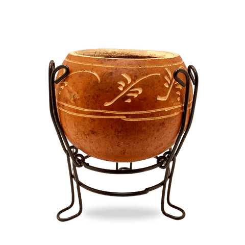 Mate de Calabaza con Posamate - Qumir