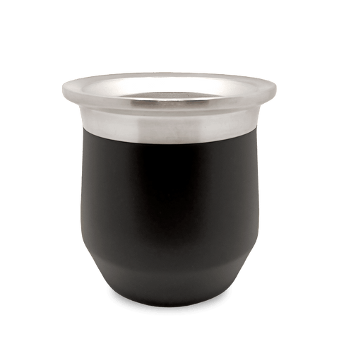 Mate Camionero de Acero Inoxidable Color Negro - Qumir