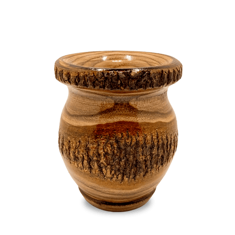 Mate de Madera Sauce Mimbre Lustrada - Qumir