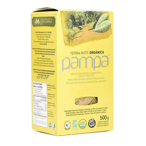 Yerba Mate Pampa Orgánica con Palo 500 Grs - Qumir