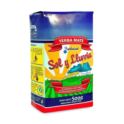Yerba Mate Barbacuá Sol y Lluvia 500 Grs - Qumir
