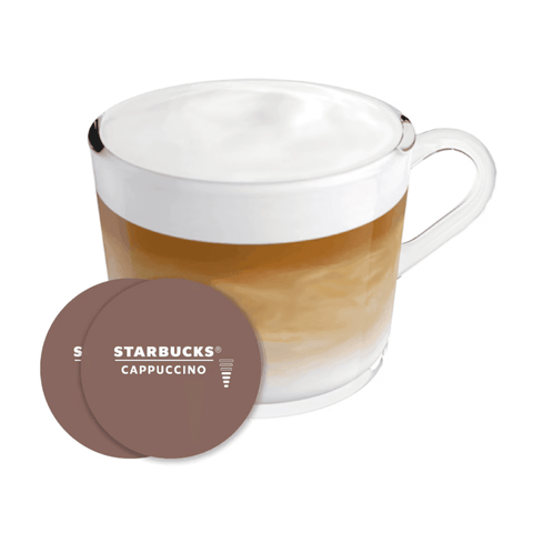 Starbucks Cappuccino Dolce Gusto, Cápsulas de Café 12 uds - Qumir