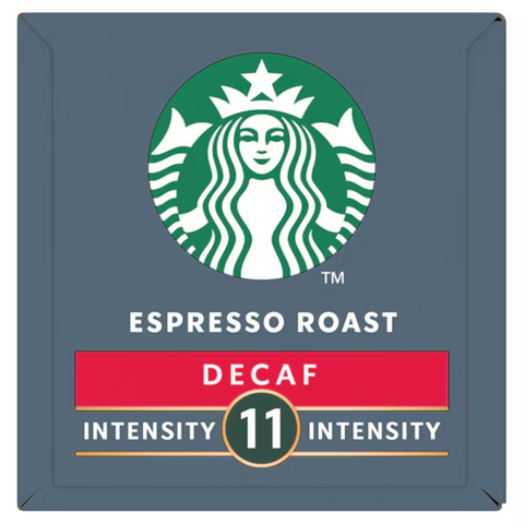Pack Café Starbucks 100 Cápsulas Espresso Roast Descafeinado Compatibles Nespresso