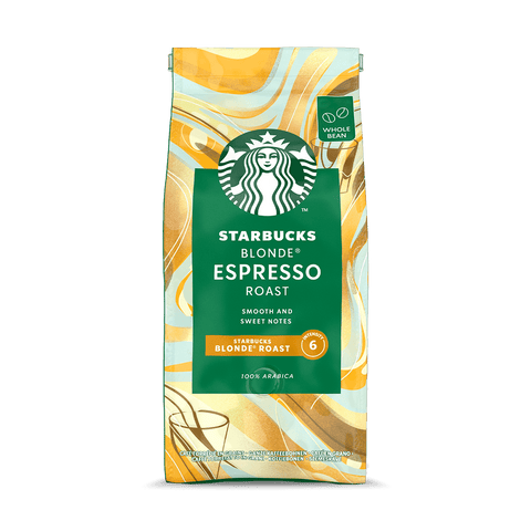 Starbucks Blonde Espresso Roast en Grano 450 grs - Qumir