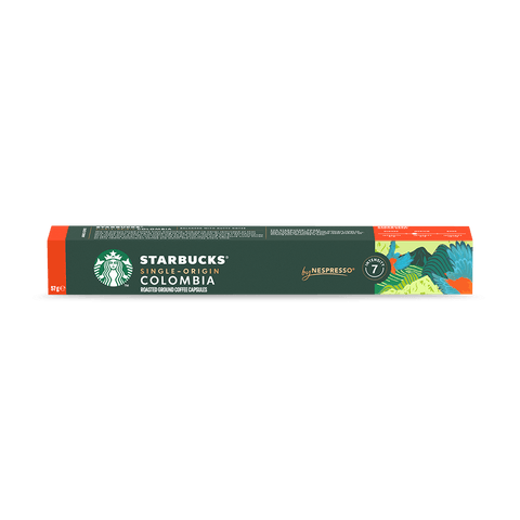 Starbucks Colombia para Nespresso 10 Capsulas - Qumir