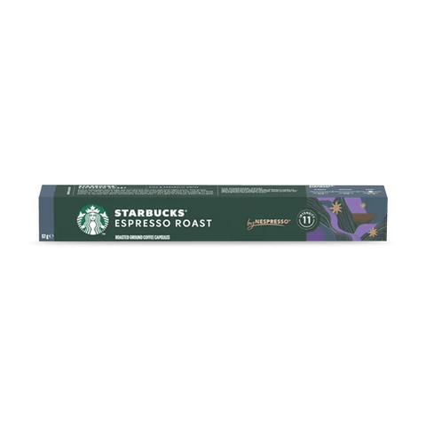 Starbucks Espresso Roast para Nespresso 10 Capsulas - Qumir