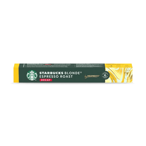 Pack Café Starbucks 40 Cápsulas Blonde Espresso Roast Descafeinado Compatibles Nespresso - Qumir