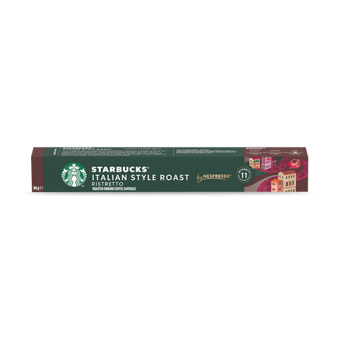 Starbucks Italian Style Roast para Nespresso 10 Capsulas - Qumir