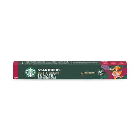 Starbucks Sumatra para Nespresso 10 Capsulas - Qumir