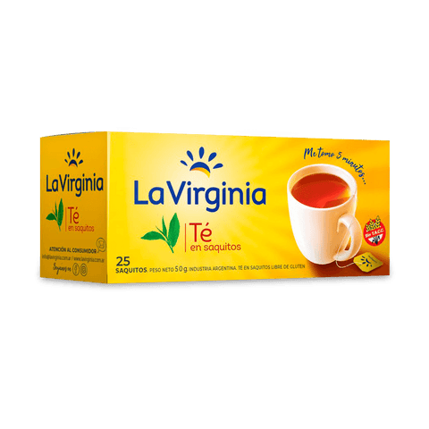 Té La Virginia Clásico 25 saquitos - Qumir