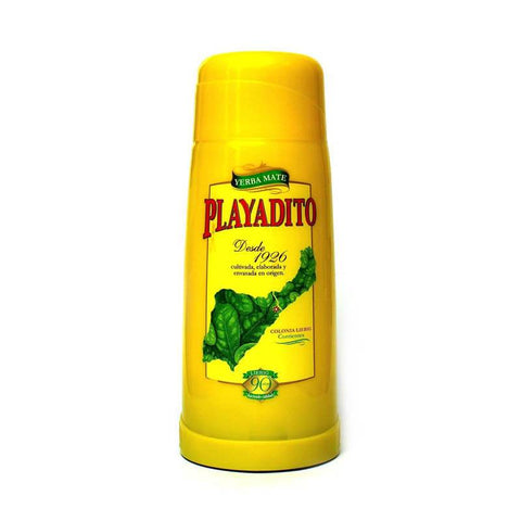 Termo de Vidrio Lumilagro Playadito 1 Litro con Pico Matero - Qumir