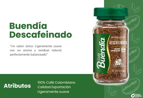Café Buendia Descafeinado 85 g - Qumir