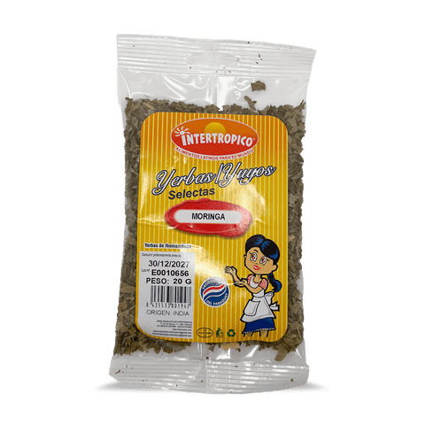 Hierba Moringa Intertropico 20 Grs - Qumir