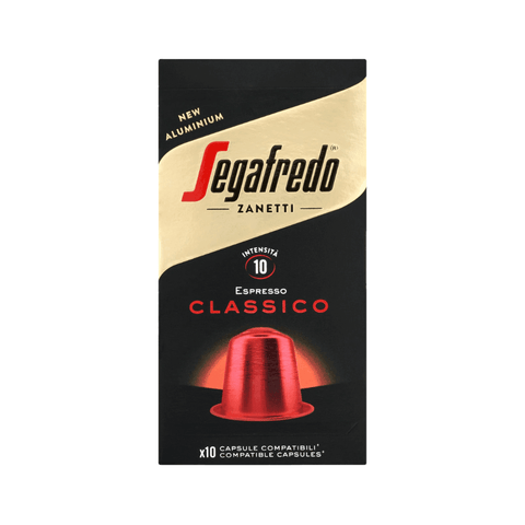 Pack Café Segafredo Zanetti 100 Cápsulas Clásico Compatibles Nespresso - Qumir