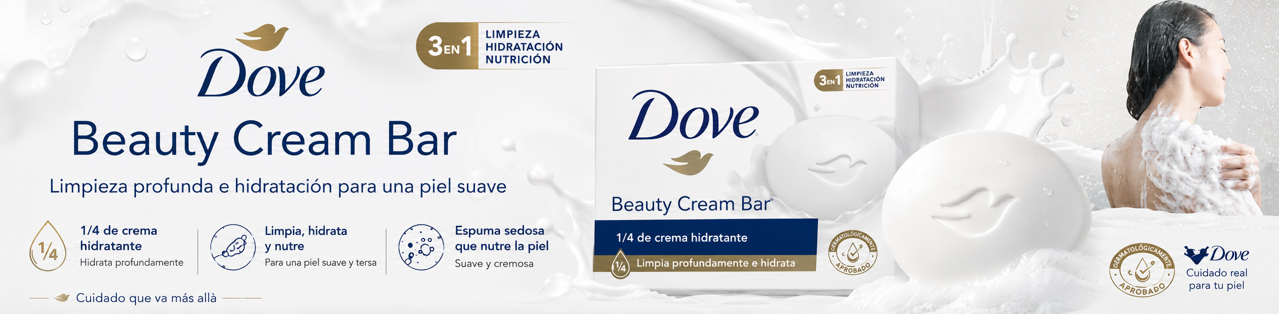 Dove Beauty Cream Bar 3 en 1