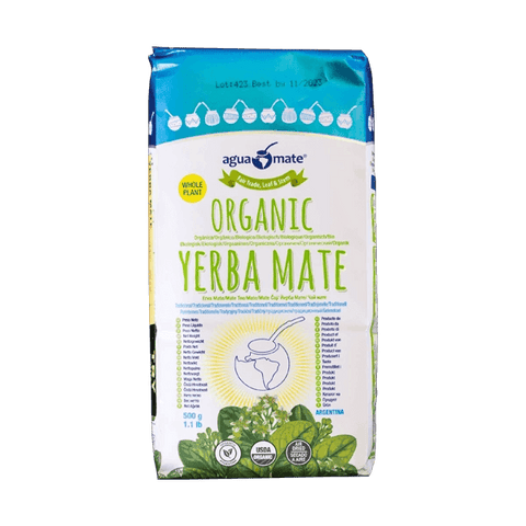 Aguamate Organic Fair trade Sin Humo Yerba Mate Kraus 500 grs - Qumir