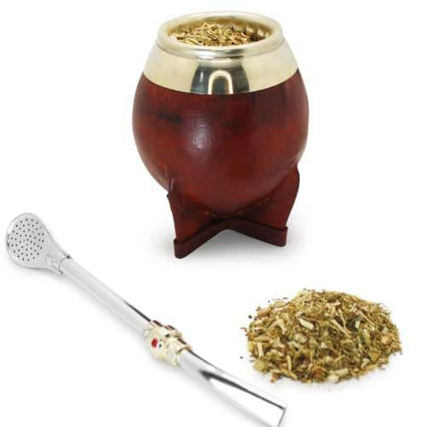 Mate Torpedo de Calabaza Color Marron - Qumir