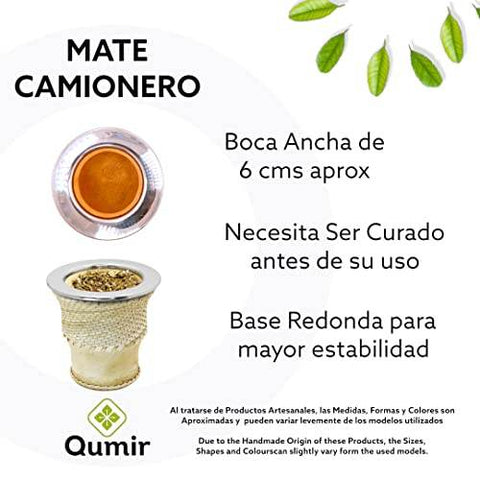 Mate Camionero Trenzado de Calabaza - Qumir