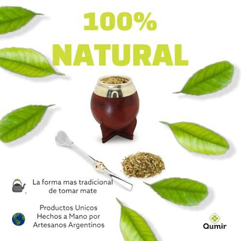Mate Torpedo de Calabaza Color Marron - Qumir